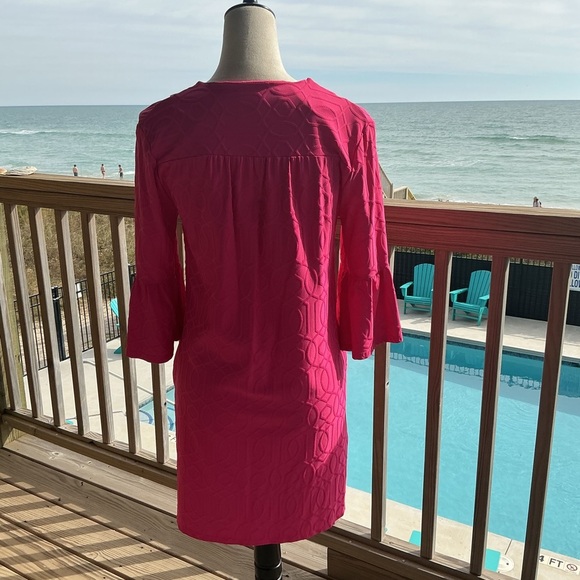 Jude Connally Bright Pink Kerry Dress - Picture 4 of 13